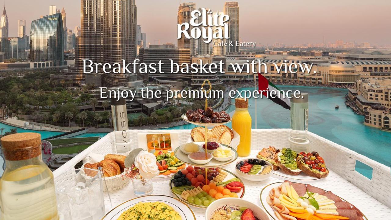 Elite Royal Apartment - Full Burj Khalifa & Fountain View - Ambassador Dubai Eksteriør bilde